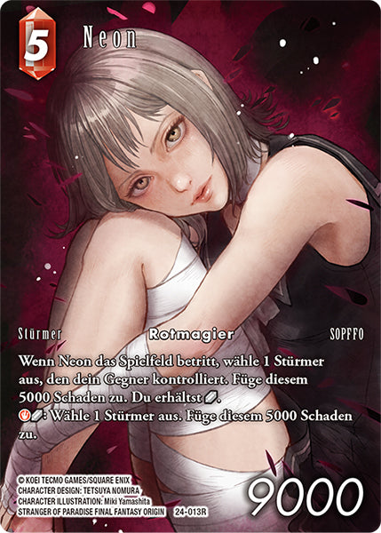 Final Fantasy Opus 24-013 R Neon Feuer