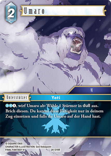 Final Fantasy Opus 24-019 R Umaro Eis