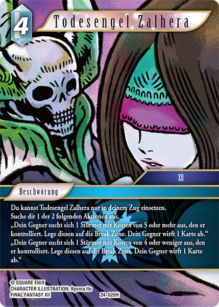 Final Fantasy Opus 24-026 H Todesengel Zalhera Eis