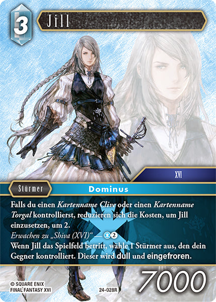 Final Fantasy Opus 24-028 R Jill Eis