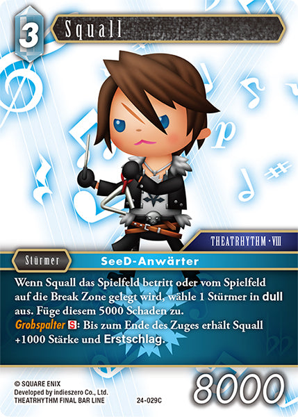 Final Fantasy Opus 24-029 C Squall Eis