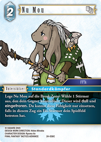 Final Fantasy Opus 24-036 C Nu Mou Eis