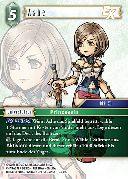 Final Fantasy Opus 24-037 R Ashe Wind