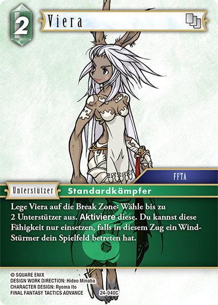 Final Fantasy Opus 24-040 C Viera Wind