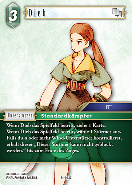 Final Fantasy Opus 24-043 C Dieb Wind