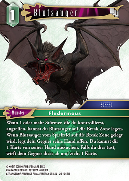 Final Fantasy Opus 24-046 R Blutsauger Wind