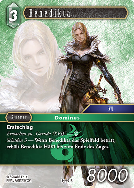 Final Fantasy Opus 24-051 R Benedikta Wind