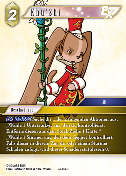 Final Fantasy Opus 24-056 C KhuShi Erde