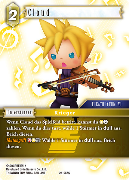 Final Fantasy Opus 24-057 C Cloud Erde