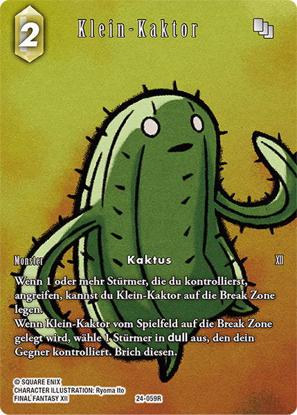 Final Fantasy Opus 24-059 R Klein-Kaktor Erde