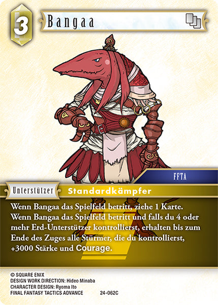 Final Fantasy Opus 24-062 C Bangaa Erde
