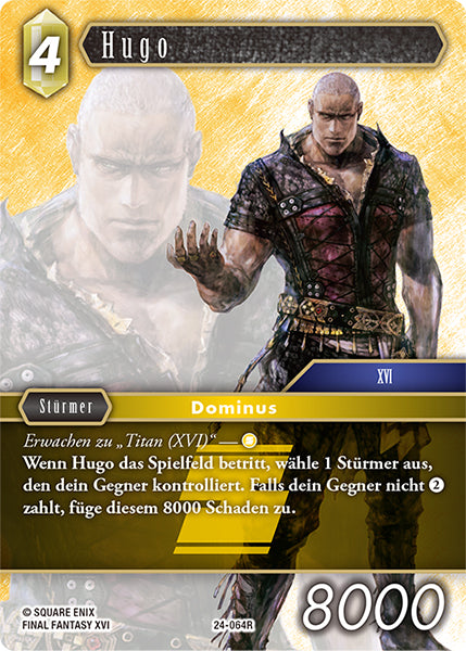 Final Fantasy Opus 24-064 R Hugo Erde