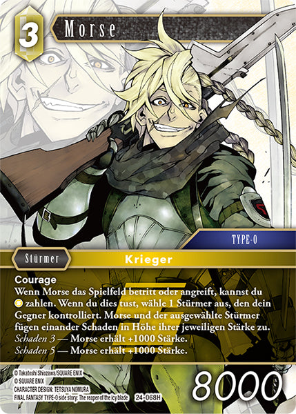 Final Fantasy Opus 24-068 H Morse Erde