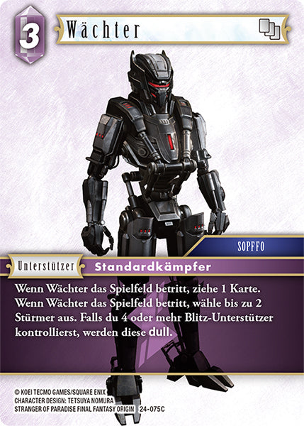 Final Fantasy Opus 24-075 C Wächter Blitz