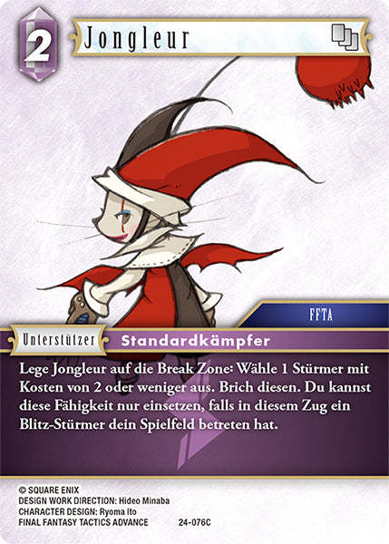 Final Fantasy Opus 24-076 C Jongleur Blitz