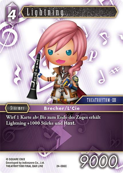 Final Fantasy Opus 24-086 C Lightning Blitz