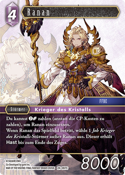 Final Fantasy Opus 24-087 C Ranan Blitz