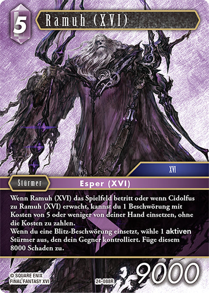 Final Fantasy Opus 24-088 R Ramuh (XVI) Blitz