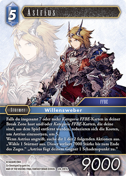 Final Fantasy Opus 24-091 L Astrius Wasser