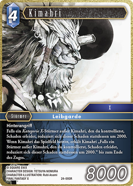 Final Fantasy Opus 24-093 R Kimahri Wasser