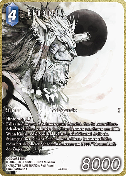 Final Fantasy Opus 24-093 R Kimahri Wasser