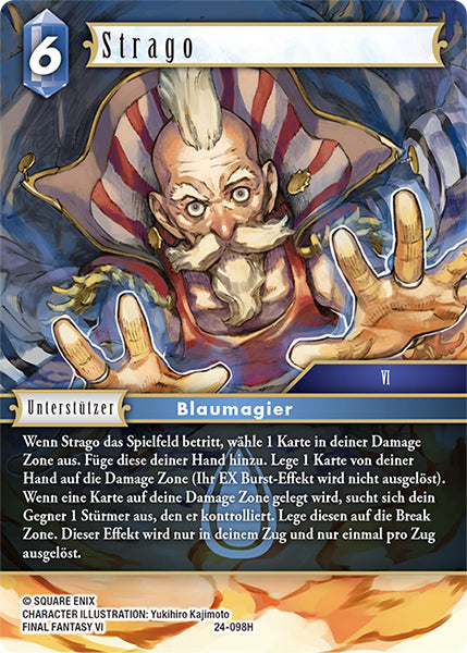 Final Fantasy Opus 24-098 H Strago Wasser