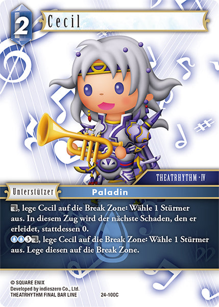 Final Fantasy Opus 24-100 C Cecil Wasser