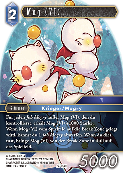 Final Fantasy Opus 24-104 R Mog (VI) Wasser