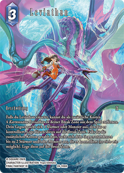 Final Fantasy Opus 24-106 H Leviathan Wasser