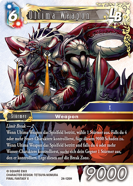 Final Fantasy Opus 24-126 H Ultima Weapon LB Wasser/Feuer