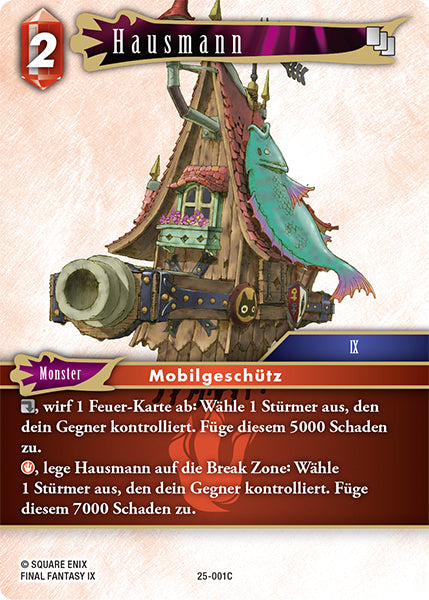 Final Fantasy Opus 25-001 C Hausmann Feuer