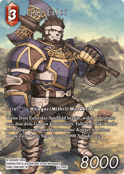 Final Fantasy Opus 25-002 C Iron Eater Feuer