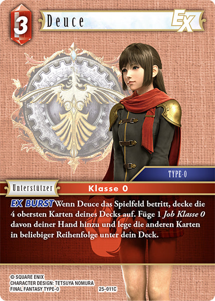 Final Fantasy Opus 25-011 C Deuce Feuer