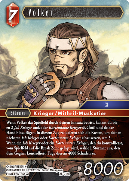 Final Fantasy Opus 25-014 L Volker Feuer