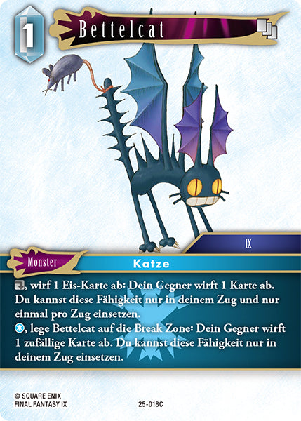 Final Fantasy Opus 25-018 C Bettelcat Eis