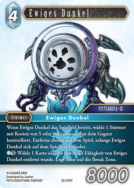 Final Fantasy Opus 25-019 C Ewiges Dunkel Eis