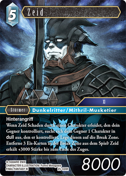 Final Fantasy Opus 25-024 H Zeid Eis