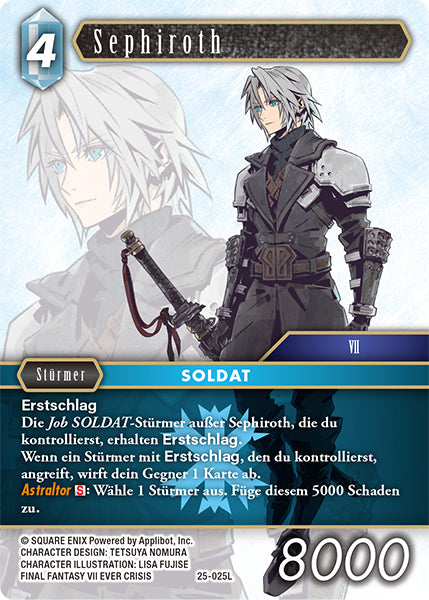Final Fantasy Opus 25-025 L Sephiroth Eis