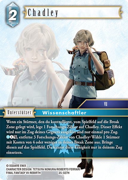 Final Fantasy Opus 25-027 H Chadley Eis