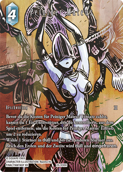 Final Fantasy Opus 25-030 H Peiniger Mateus Eis