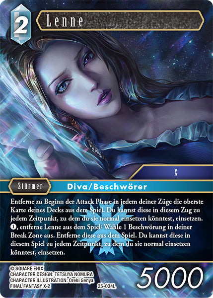 Final Fantasy Opus 25-034 L Lenne Eis