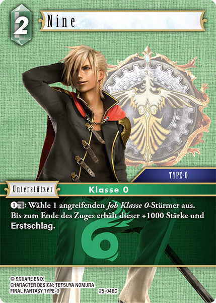 Final Fantasy Opus 25-046 C Nine Wind