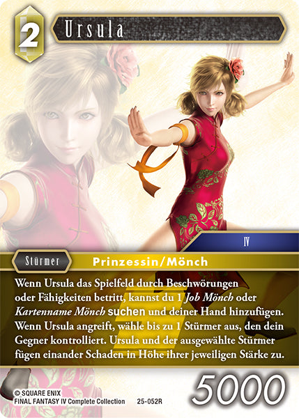 Final Fantasy Opus 25-052 R Ursula Erde
