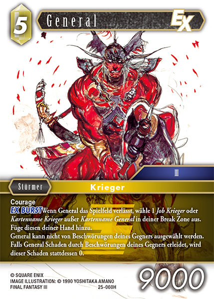 Final Fantasy Opus 25-060 H General Erde