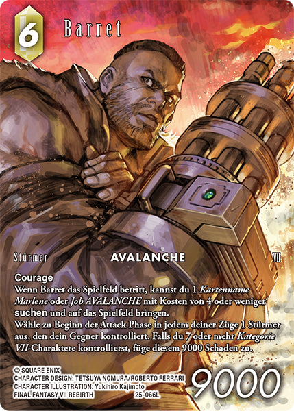 Final Fantasy Opus 25-066 L Barret Erde