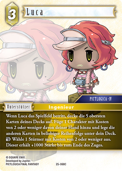 Final Fantasy Opus 25-068 C Luca Erde