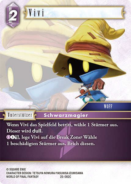 Final Fantasy Opus 25-082 C Vivi Blitz