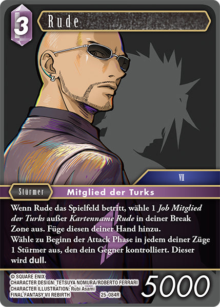 Final Fantasy Opus 25-084 R Rude Blitz