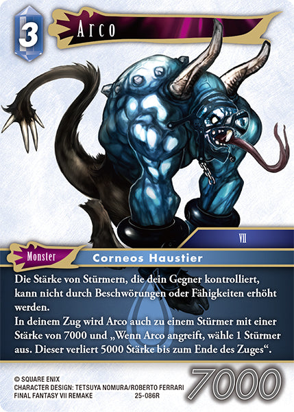 Final Fantasy Opus 25-086 R Arco Wasser