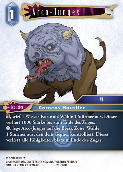 Final Fantasy Opus 25-087 C Arco-Junges Wasser